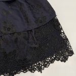 Lovers + Friends NWT‎  Revolve Navy Blue Cleo Lace Mini Dress Size MEDIUM Photo 4