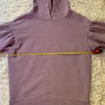 Madewell Pleat-Sleeve Shrunken Hoodie Sweatshirt Photo 10