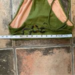 J.Crew  Bikini Bottom Wide-Rib High-Rise Canteen Green Size S Photo 9