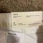 American Eagle White Super High-Rise Flare Stretch  Jeans 6 Photo 3