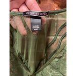 NWOT Victorias Secret Green Lace Teddy Bodysuit Size M Photo 4