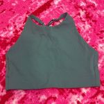 Girlfriend Collective  sports bra Moss Topanga Halter Bra high neck adjustable Photo 1