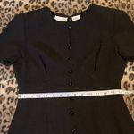 Dress VINTAGE LIZ CLAIBORNE Little Black Dress Women’s Size 4 Photo 5