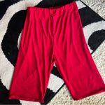 Pretty Little Thing  Black and Red Active Bike Shorts 2 pair Size 4 Small Photo 2
