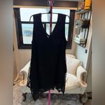 Pretty Angel  Black Lace Midi Dress small/Medium Photo 6