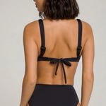 Good American NEW  WOMEN’S SEXY BOOST BIKINI TOP IN BLACK SIZE Small Photo 5