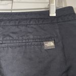 The North Face  Cropped Capri Pants, Casual Black‎ Cotton Blend Sz 12 Photo 5