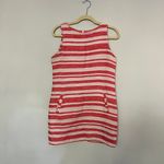 Cupcakes and Cashmere Athena Red White Striped Sleeveless Dress Photo 6