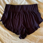 Free People Movement Black Free People Ruffle Hem shorts Photo 0