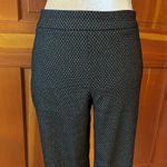 Nanette Lepore Women's Houndstooth Metallic Shimmer Stretch Pants. Medium Photo 7