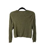 Madewell #156  cropped long sleeve top Photo 3
