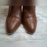 Circus by Sam Edelman  Womens Blythe Faux Leather Stacked Booties Shoes Photo 7