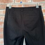 Maeve Anthropologie Essential Slim Kick Flare Pants Women’s 8 Black Trousers Photo 4