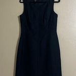 Talbots Dress Sz 10 Textured Silk Blend Sleeveless Office Professional Worship Photo 0