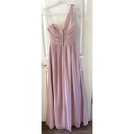 Alfred Angelo  One Shoulder Formal Gown Size 4 Formal Dress Loves First Blush Photo 2