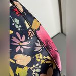 Mondani New York Rainbow Watercolor Floral Print Crossbody Purse Adjustable Bag Pink Photo 13