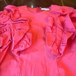 RHODE Red Ruffle dress Photo 2