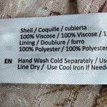 B.O.G Band of the Free Long Sleeve Mini Dress Gold Blush Pink Floral Medium New Orange Photo 9