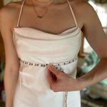 Amelia Couture Honey Silk Satin Slip Wedding Dress Photo 8