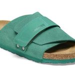 Birkenstock NWOT Women's Sandals Kyoto Nubuck-Suede Leather Size 39 8-8.5 Photo 4