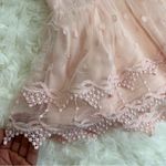 Y2K Peachy Pink BabyDoll Lace Top Coquette Babydoll Sweet Lolita Photo 3
