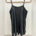 &merci NWT  Black Romper Sz L Photo 1