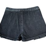 Brandy Melville John Galt Pleated Black Denim Mini Skirt Size Small Grunge Skater Size Small Photo 7