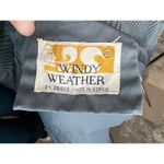 puffer coat hood gray knit cuffs 1980s Size undefined Photo 14