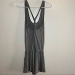 Aerie  drawstring romper lounge cinched 2 hand pockets size xsmall Photo 3