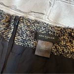 Ann Taylor  Tweed Lined Skirt 6 Short Career Wear Navy Blue 
Excellent condition Photo 5