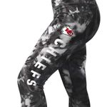 NFL MSX by Michael Strahan Black Kansas City Chiefs Serena Tie-Dye Leggings XXL Photo 9