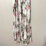 Showpo Lone Traveller Maxi Dress Floral Size 8 White Photo 4
