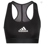 Adidas  Women's Black Racerback Sport Bra Sz S Photo 0