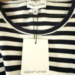 Gibson Latimer NWT Gibson * Latimer Cotton Blend Sleeveless Top in Navy & White Stripe - Size S Photo 3