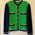 St. John Collection  Kelly Green Sweater Photo 0