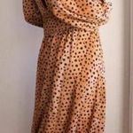 Free People Jayde Leopard Print Boho Maxi Dress Sz 4 Photo 1