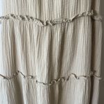 Anthropologie Charlie Holiday Senorita Maxi Dress Sz 8 Tan Boho Tiered Sundress Photo 4