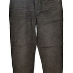 American Eagle  90s Straight Cordaroy Green Jeans‎ Size 6 Long Photo 0