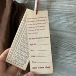 Milano brown Y2K formal prom dress gown. Halter neck‎ hi low appearance floor Photo 3