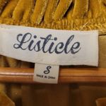 Listicle Velvet Tiered Mini Dress Boho Festival Bohemian Party Coastal Cowgirl Size S Photo 2