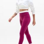 Athleta New  ST Salutation Stash High Rise Double Up Legging Wildberry Small Tall Photo 0