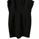 Kardashian Kollection Women's Black Bodycon Knee Length Dress Size L Photo 3