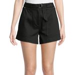 Rag and Bone NWOT Black Twill High Waist Shorts 10 Photo 0