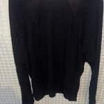 We The Free  Women's long sleeved Top Size Small black Waffle Photo 3