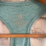 icyzone Women’s light blue heathered racerback tank top Medium Photo 3