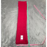 UGG  Scarf One Size Pink Gift Holiday Chunky Rib Knit Cozy Soft Casual Cerise New Photo 5