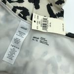 Aerie  Bikini Bottom Cheekier High Cut Leopard Print Ivory Black XL Photo 2