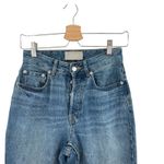 Everlane  The‎ ’90s Cheeky Straight Jean Curvy Organic Cotton Blue Size 25 Crop Photo 2