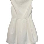 Keepsake the Label NWT Women’s S White Disillusion Peplum Exposed Zip Back Dress Photo 3