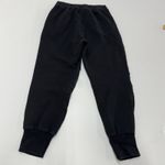 ZARA Pants Womens Medium Black Jogger Sweatpants Tapered Casual Photo 1